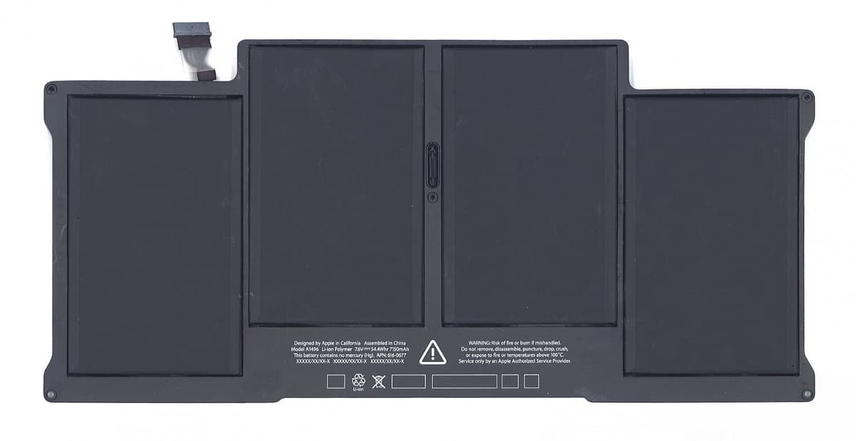 Аккумулятор Apple A1466 (7.6V 50/54.4WH) 2014-2017