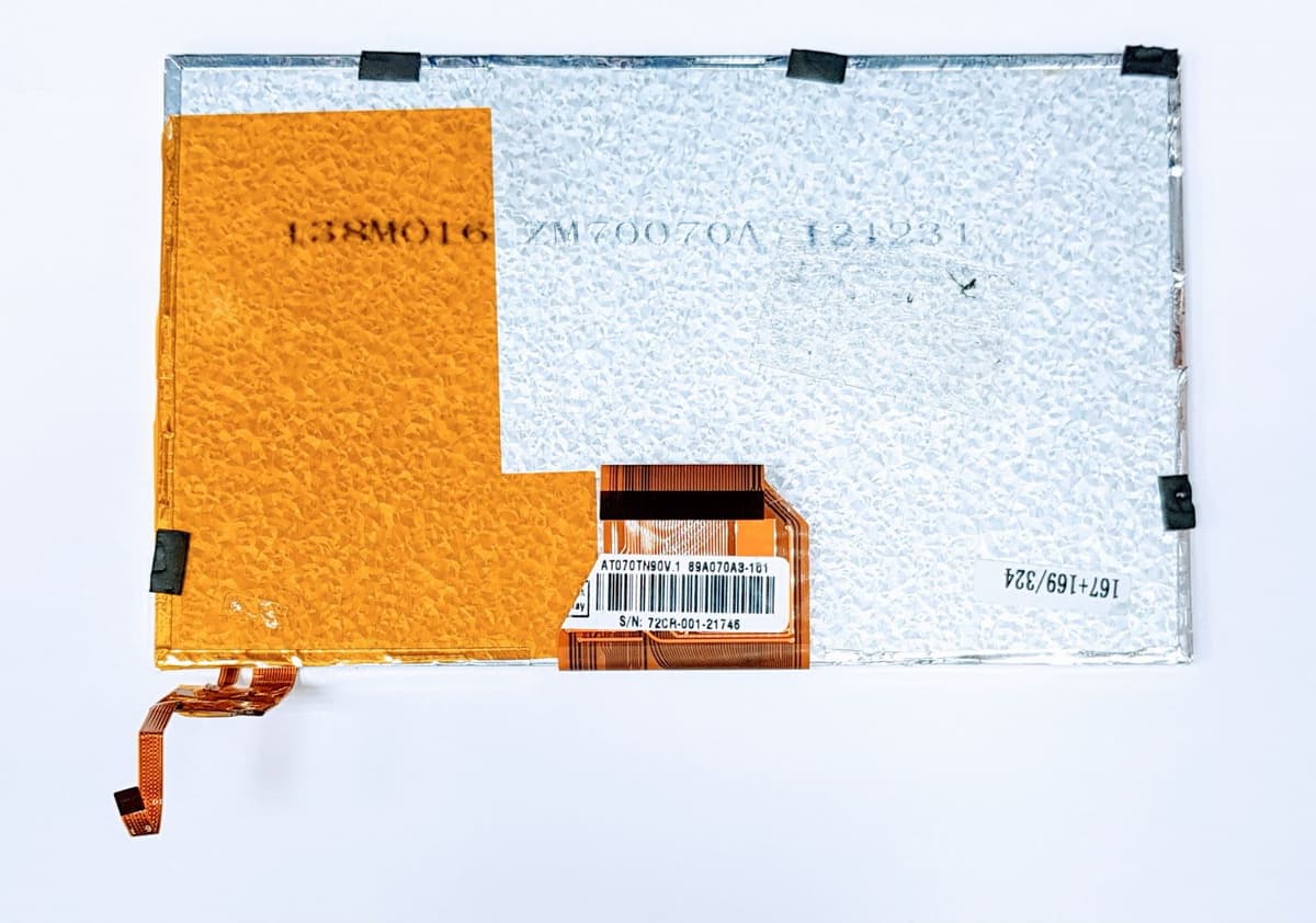 Дисплей + тачскрин (Тачскрин RS7F120_V1.4) (LCD AT070TN90V.1)