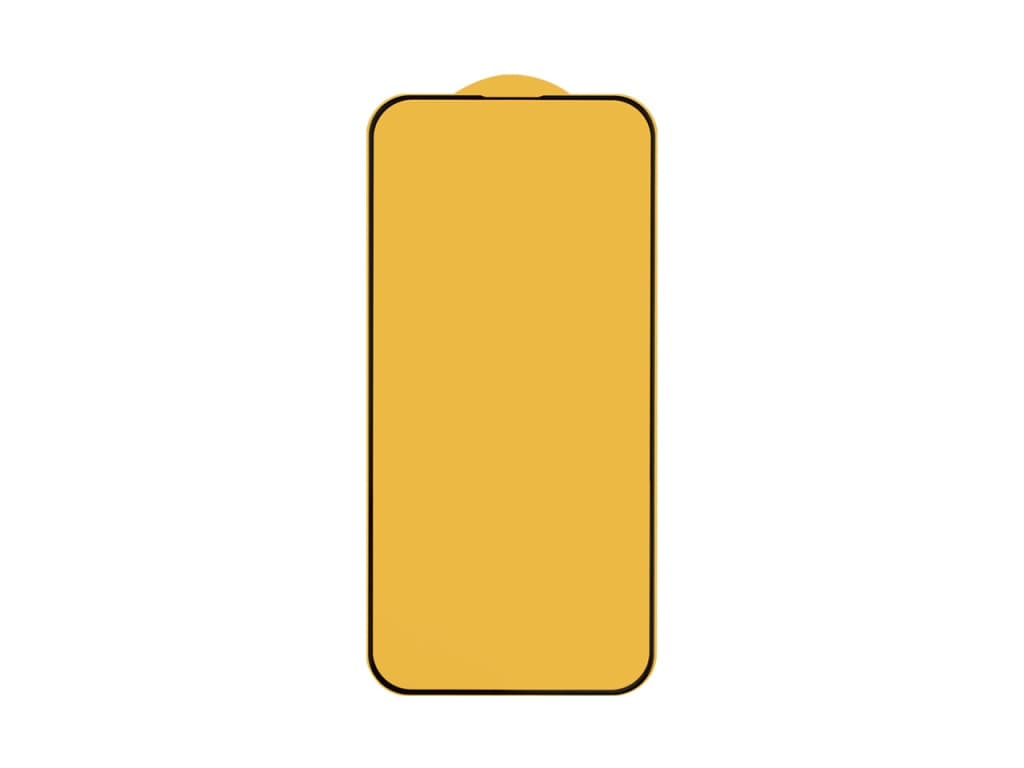 Защитное стекло 6D для iPhone 14 Pro Max (черный)
