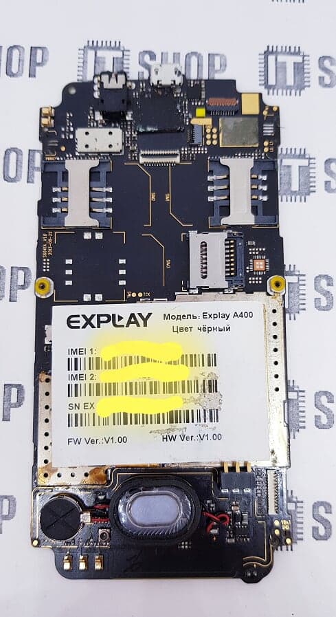 Системная плата Explay A400