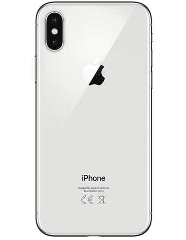 Задняя крышка iPhone X белый