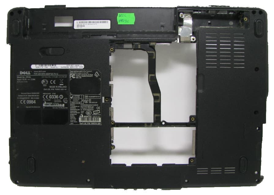 Нижняя часть корпуса ноутбука Dell Inspiron PP29L