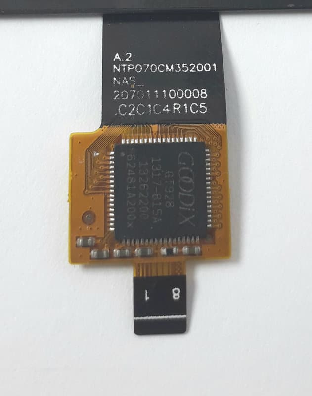 Сенсор 7" планшета Lenovo IdeaTab A1000 черный