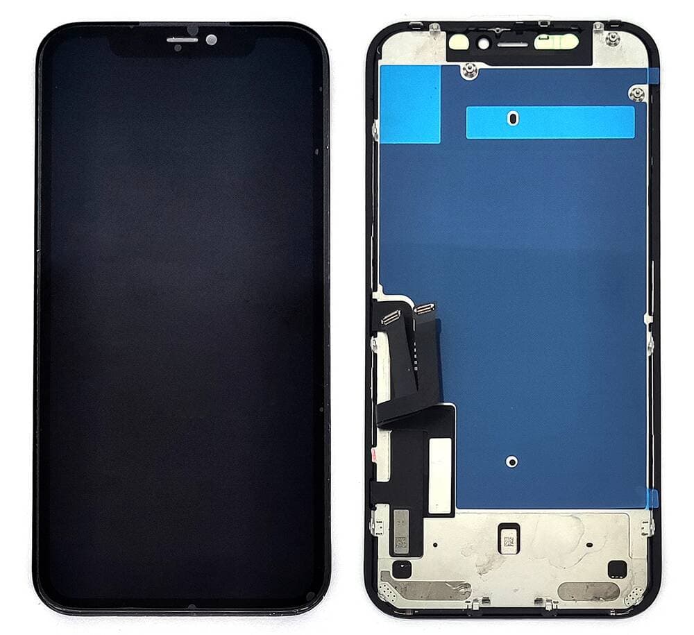 Дисплей для iPhone 11 (A2221) в сборе с тачскрином Черный - In-Cell (площадка под IC)