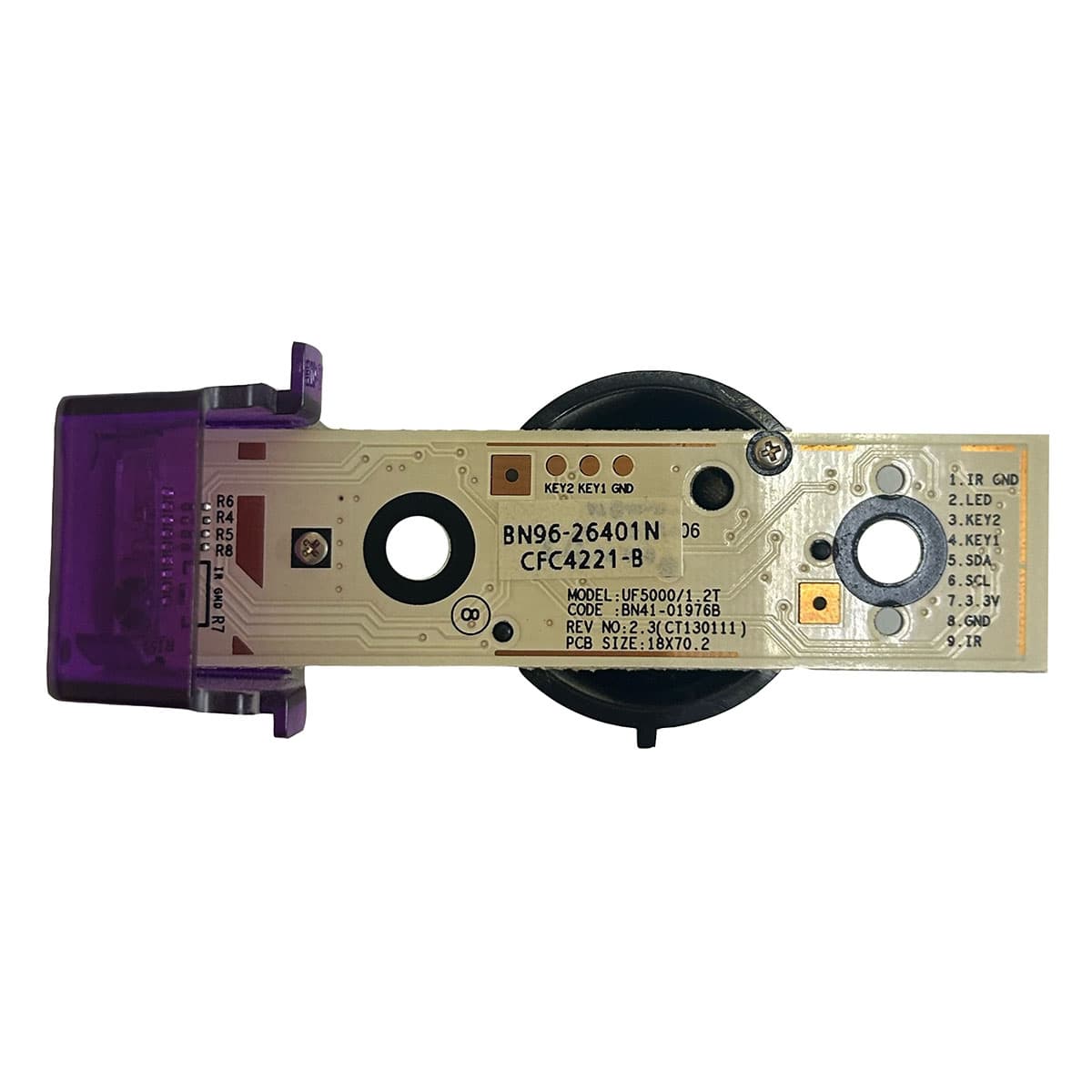 Кнопка + ИК-порт для ТВ Samsung UE40F6100AK