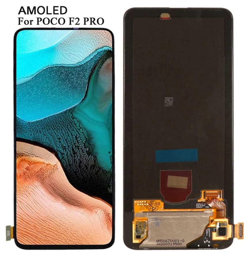 Дисплей + Тачскрин Xiaomi Poco F2 Pro черный (Amoled)
