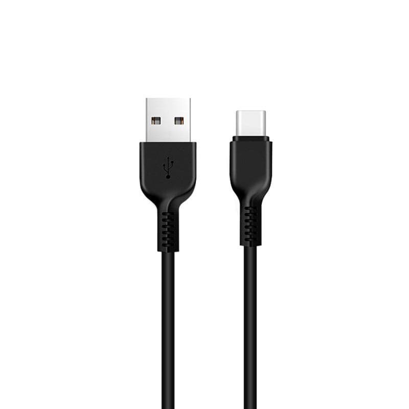 Кабель для зарядки Type-C USB HOCO X20 2м 2.4A черный