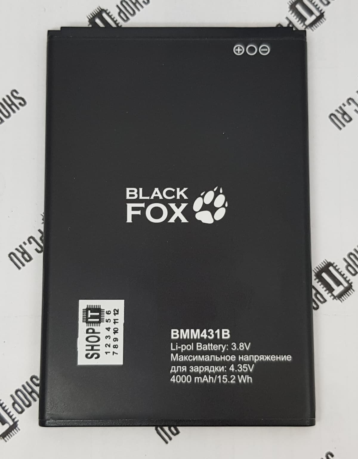 АКБ Black Fox B10 Fox (BMM431B) orig.