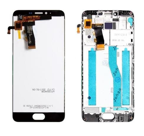 Дисплей + тачскрин в рамке Meizu M5/M611H черный