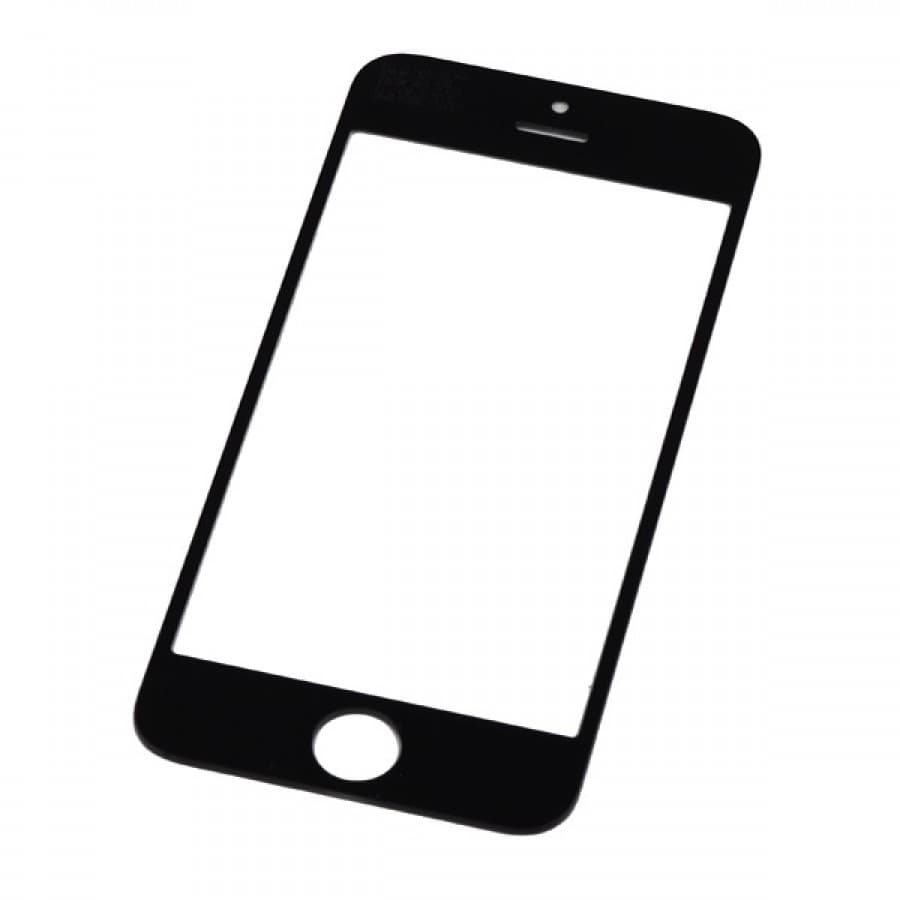Стекло дисплея iPhone 4 / iPhone 4S черный
