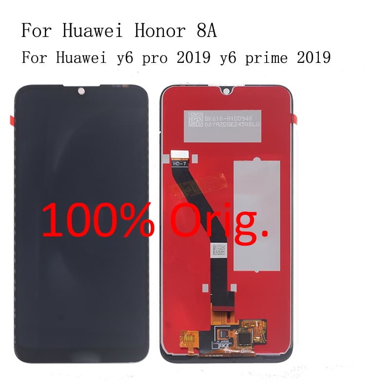 Дисплей + Тачскрин Huawei Honor 8A / 8A Prime / 8A Pro черный (100% Orig.)