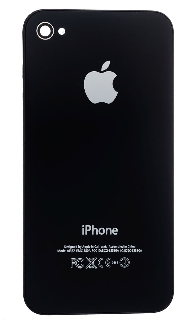 Задняя крышка iPhone 4 черная