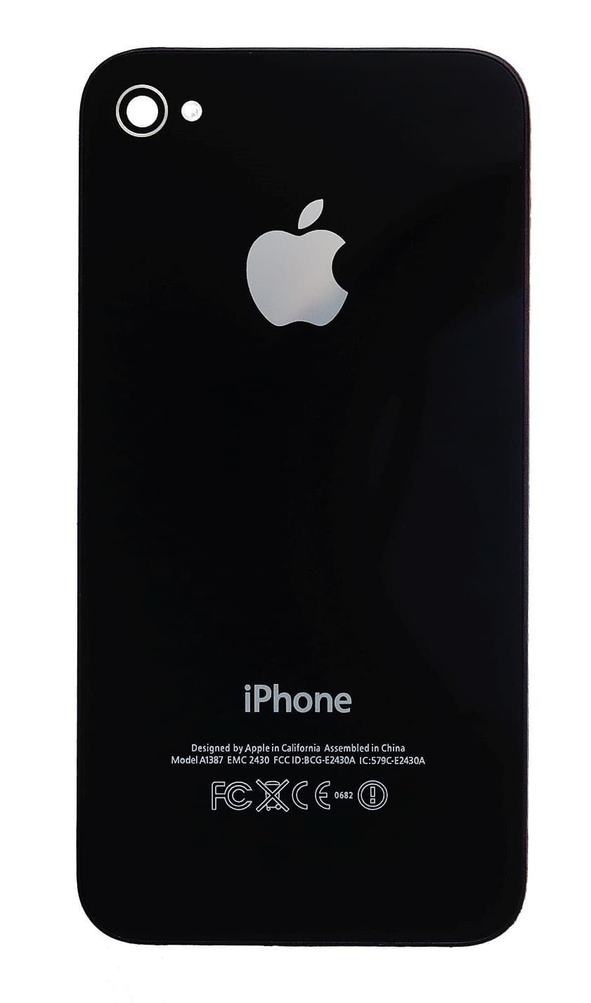 Задняя крышка iPhone 4S черная