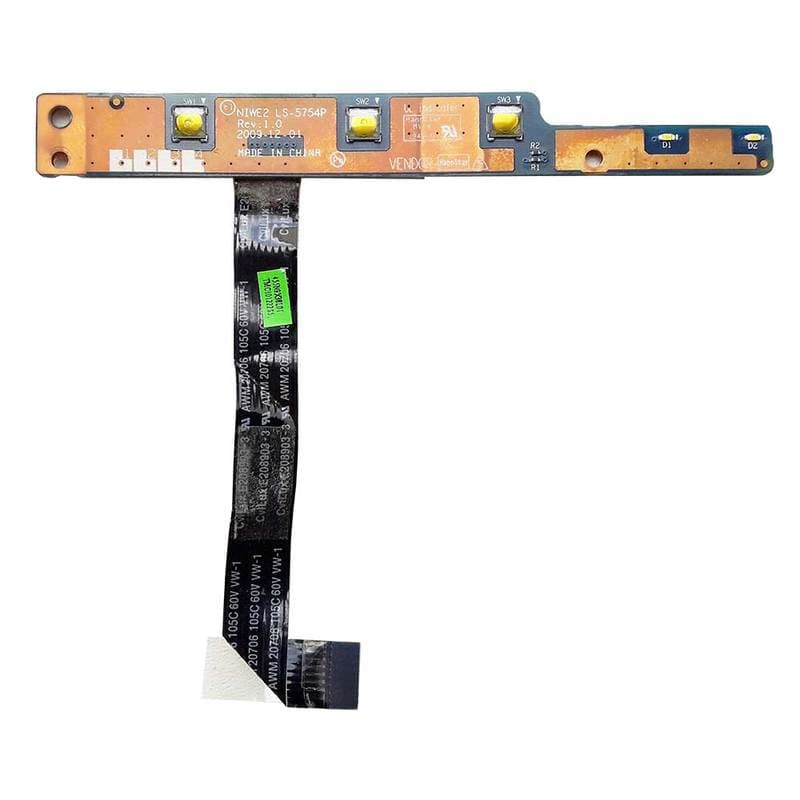 Плата кнопки включения Lenovo G560
