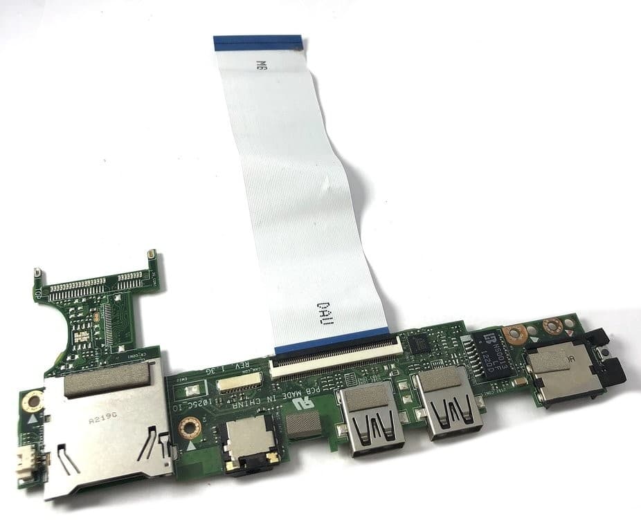Плата с разъемами audio, USB, CardReader Asus 1025С