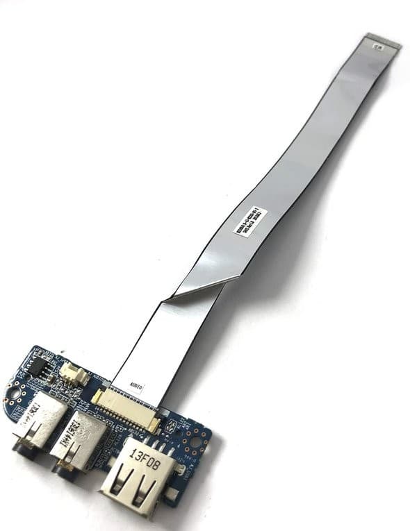 Плата с разъемами audio, USB DNS W253