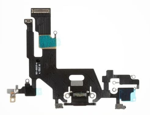 Шлейф для iPhone 11 (A2221) на системный разъем/микрофон