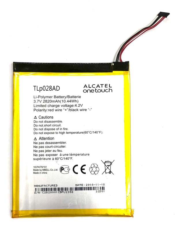 АКБ Alcatel Pixi 7