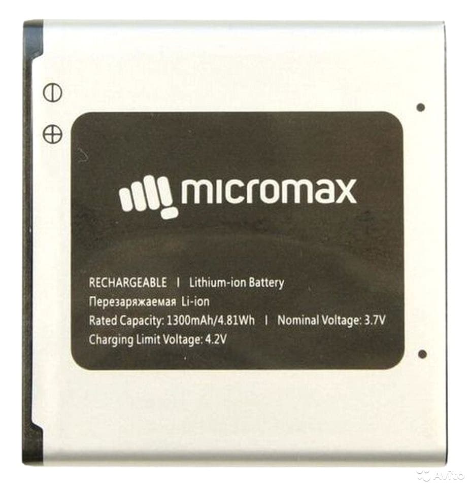 АКБ Micromax Q402 / ACBIR13M02