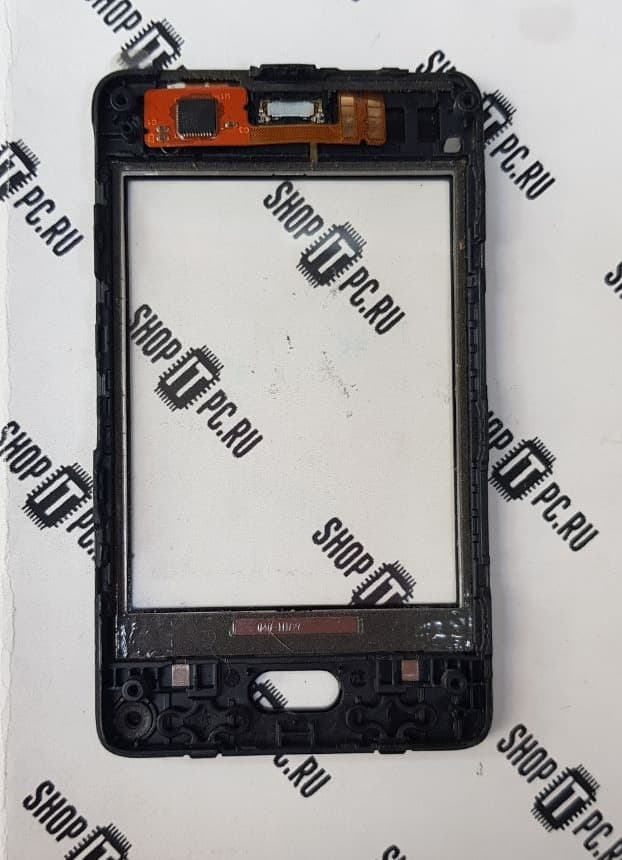 Сенсор в рамке Nokia Asha 501 Dual SIM - RM-902 (черный)