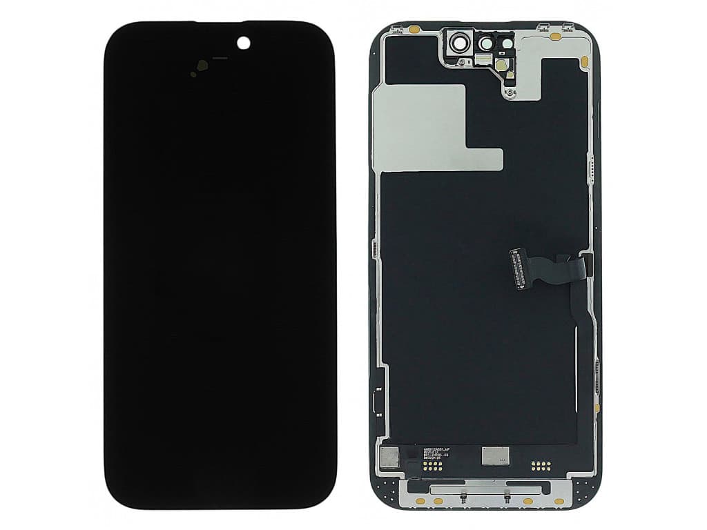 Дисплей для iPhone 14 Pro (A2891) в сборе (Soft OLED) Черный