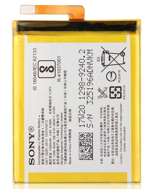 АКБ Sony Xperia XA1