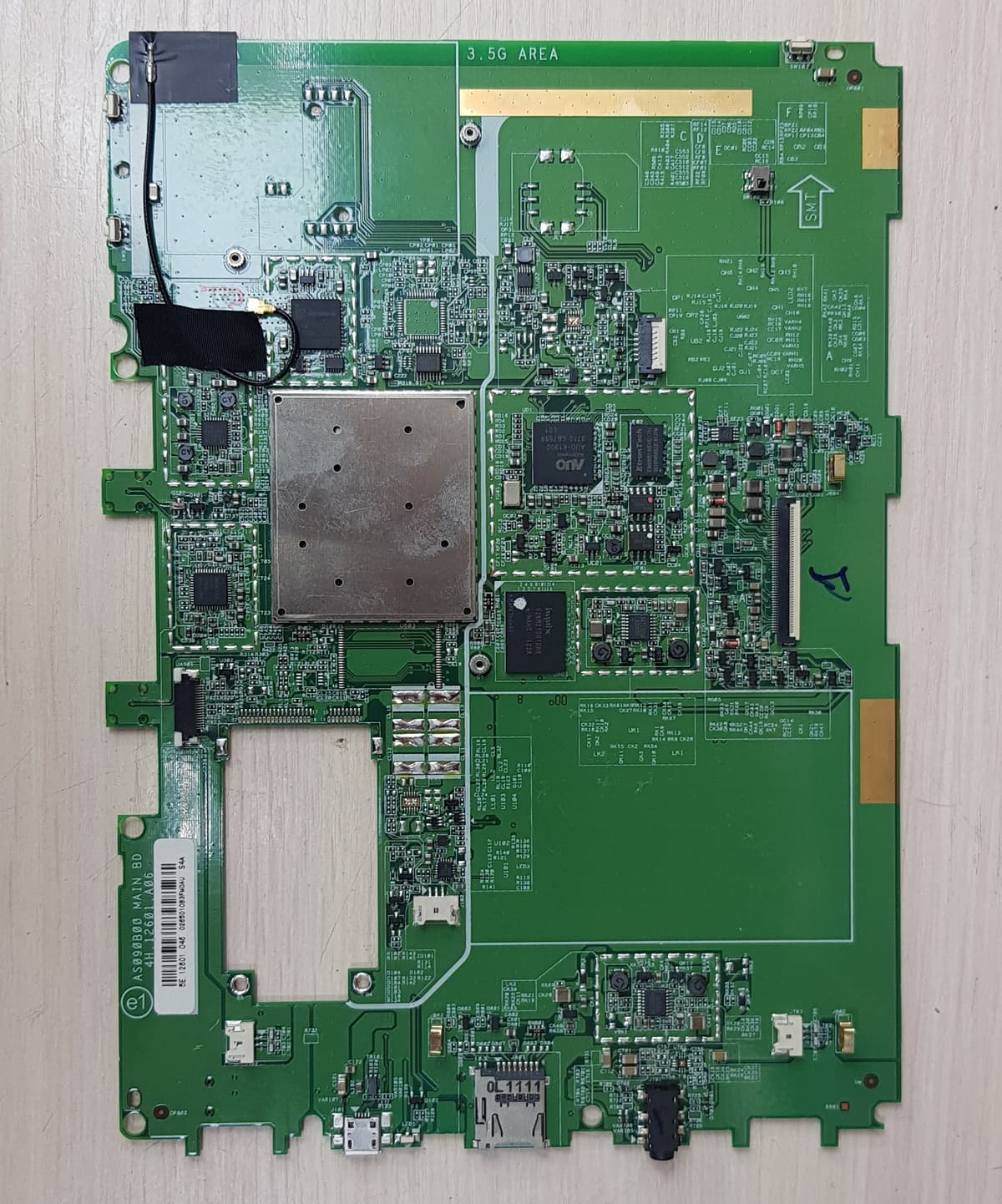 Материнская плата книги ASUS DR-900 (на распайку)
