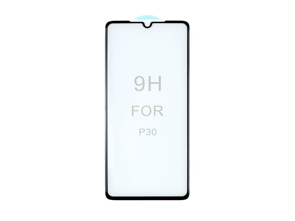 Защитное стекло Huawei P30 Full черный