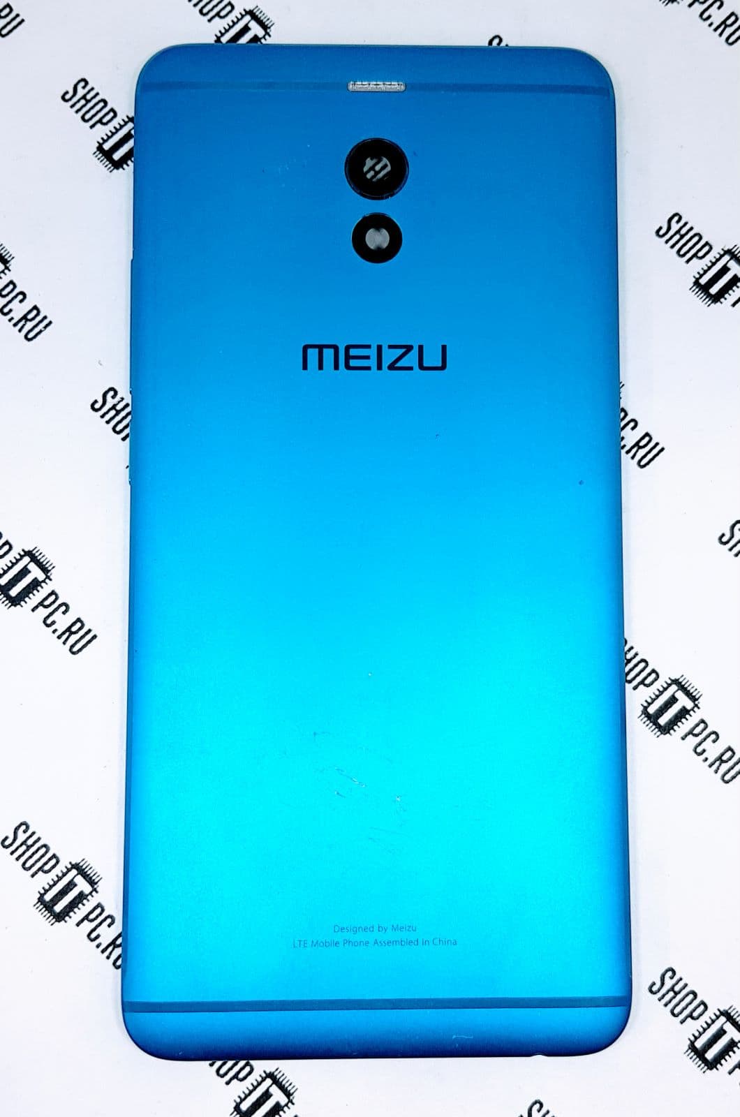 Крышка + стекла камеры Meizu M6 Note (синяя)