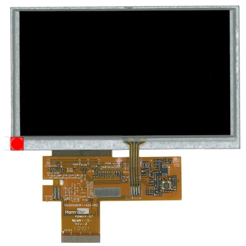 Матрица HSD050IDW1-A20-RIC 5" дюймового GPS навигатора Starway 500X
