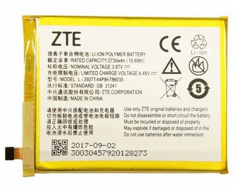 АКБ ZTE Blade V8