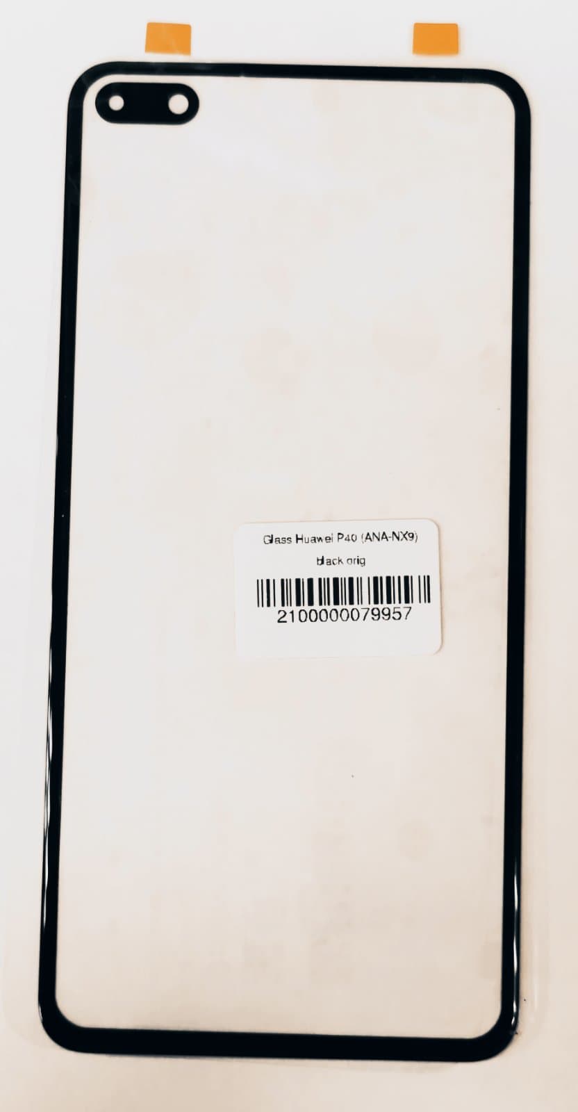 Стекло дисплейного модуля Huawei P40 черный