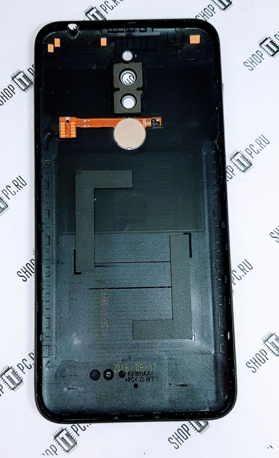Задняя крышка с отпечатком пальца и стеклом камеры Meizu M6T 2 M811H