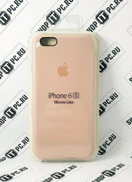 Чехол iPhone 6s Silicone Case (розовый)