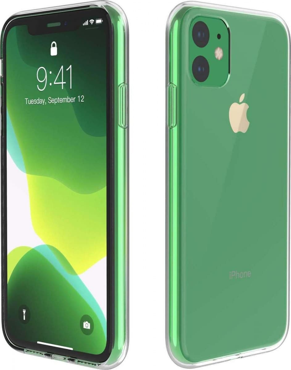 Чехол iPhone 11 Силиконовый (прозрачный)