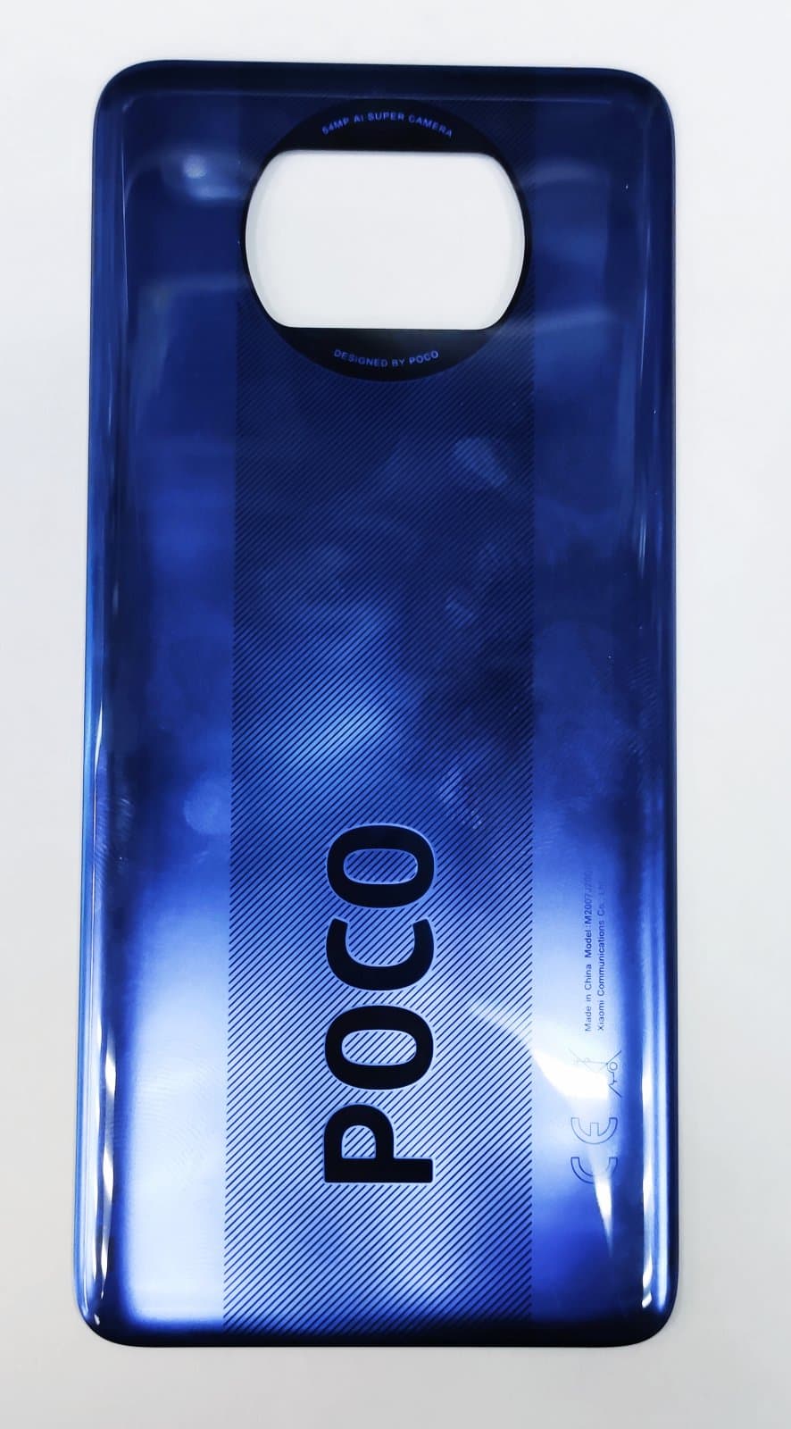 Задняя крышка POCO X3 NFC синий