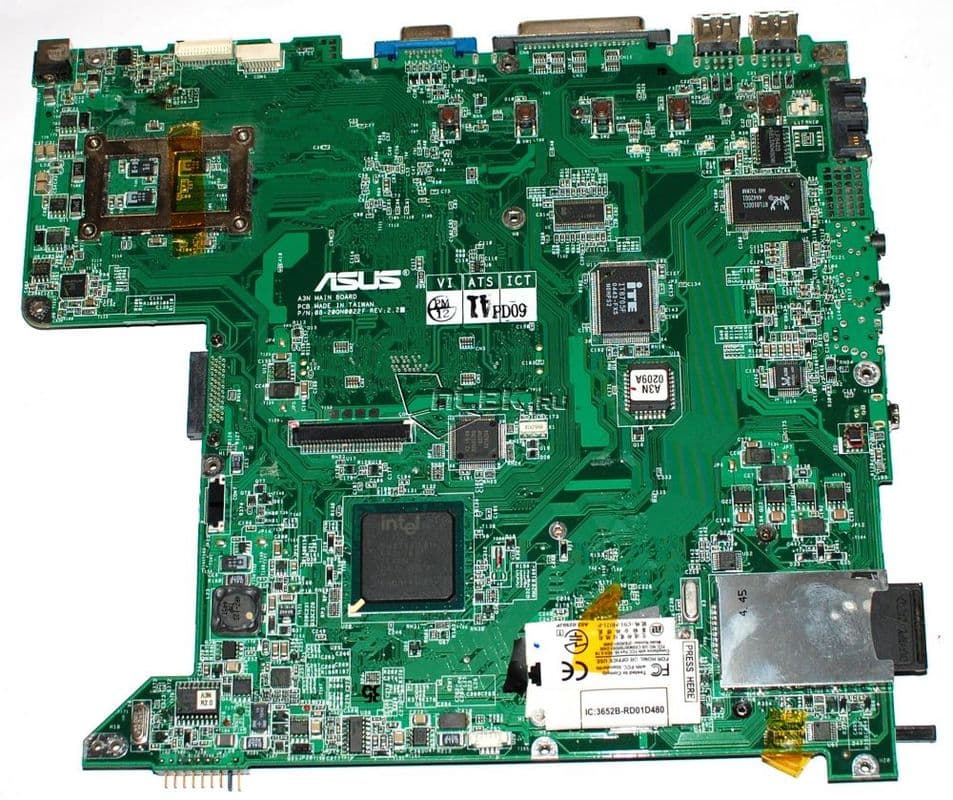 Материнская плата Asus A3000