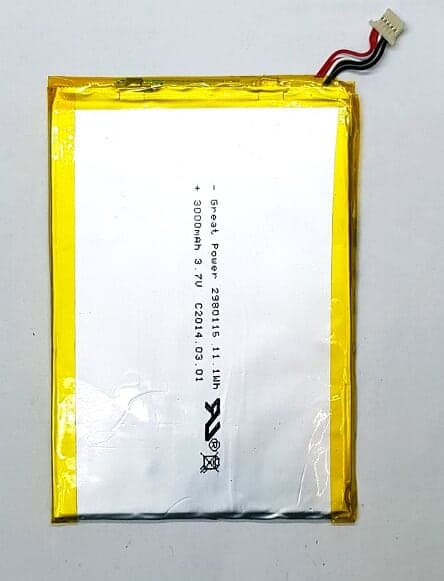 АКБ teXet TM-7032 116mm x 80mm 3000 mAh