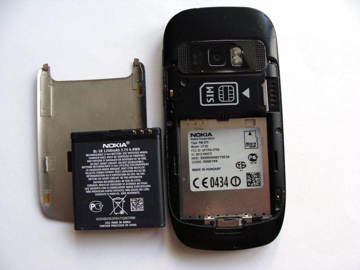 Nokia C7-00 RM-675 (Весь телефон в сборе) без АКБ