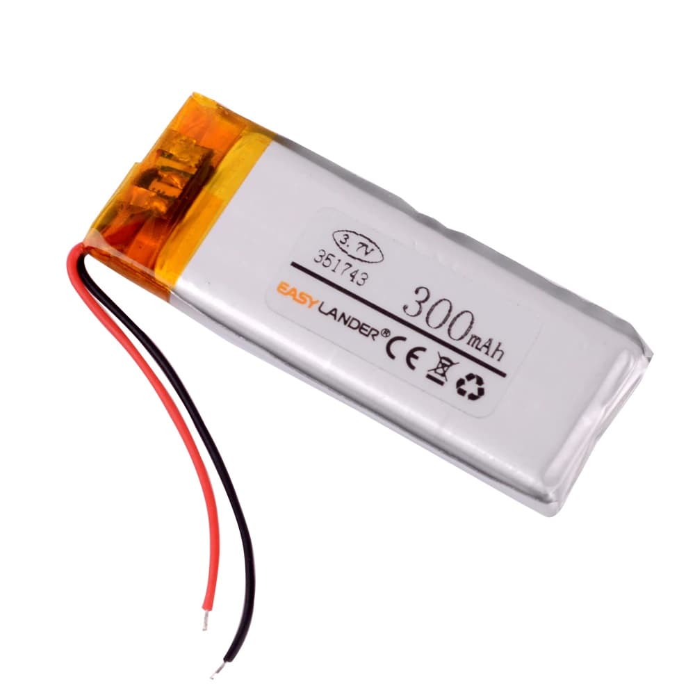 АКБ 351743 МР3-плеера Sony Walkman B143F
