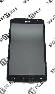 ДИСПЛЕЙ + ТАЧСКРИН LG D380 L80 (черный) уценка