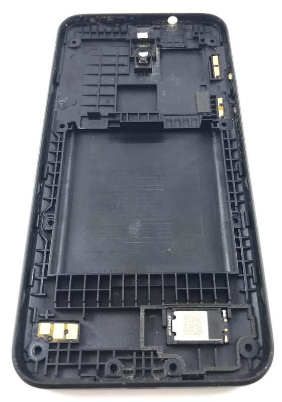 Задняя крышка с задним корпусом и толкателями HTC Desire 300 Черный