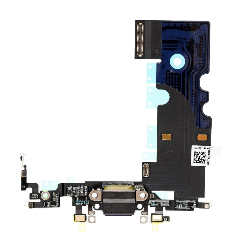 Шлейф на системный разъем iPhone 8 черный