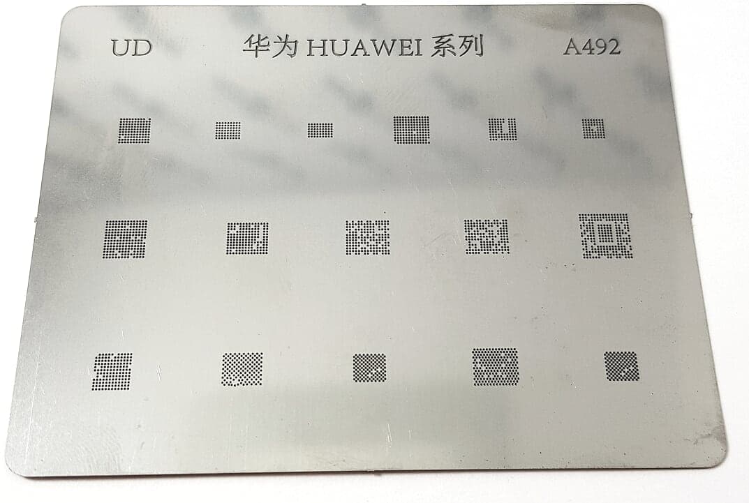 BGA-REBALL ТРАФАРЕТ A492 Huawei, 16 в 1