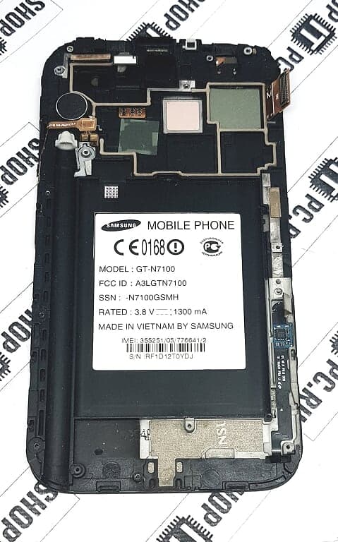 Экран + тачскрин SAMSUNG NOTE 2 GT-N7100 (уценка)