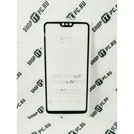 Защитное стекло OnePlus 6 черное:SHOP.IT-PC