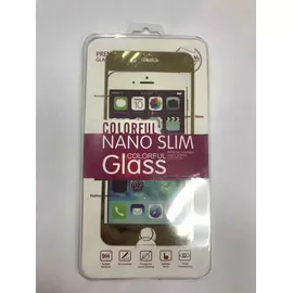 Защитное стекло цветное золото iPhone 6/6S комплект:SHOP.IT-PC