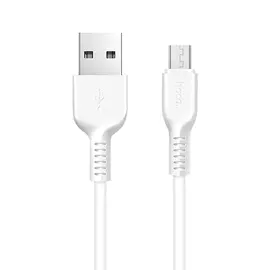 Кабель USB HOCO (X20) microUSB (2м) (белый):SHOP.IT-PC