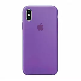 Чехол iPhone XS Max Silicone Case (фиолетовый):SHOP.IT-PC