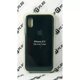 Чехол iPhone XS Silicone Case (черный):SHOP.IT-PC